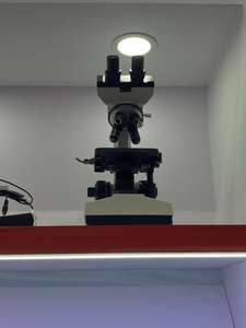 双眼チューブ二重層メカニカルステージ顕微鏡 - Product Image 4