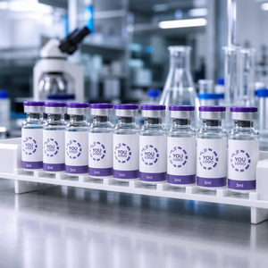 High Adhesion Customized Private Brand Vial Labels <b>Waterproof</b> Printed <b>Stickers</b> For Storage Glass Vial Container Packaging - Product Image 5