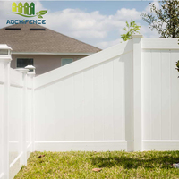 Privacy Slats Waterproof Decorative Plastic Panels Privacy Pvc Fence Vinyl Outdoor Fence Cheap White Vinyl Fence Panels 6x8