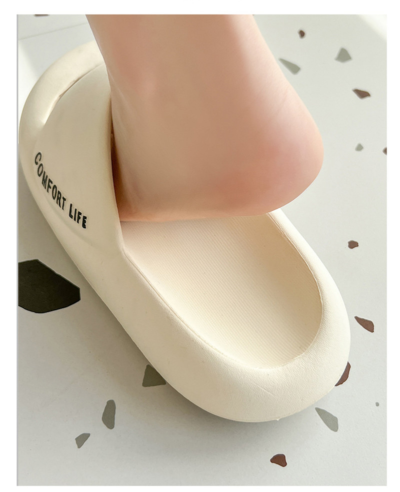 Women Men EVA Slides Shoes Platform Soft Thick Indoor Outdoor Sandals Couple Slippers