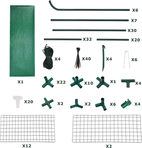 Invernadero de Jardín con Marco de Aluminio Ecológico, Fácil de Montar y Desmontar, Impermeable, para Cultivo de Vegetales - Product Image 3