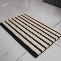 Panneaux muraux acoustiques en bois U+Better Wood, décoration intérieure
