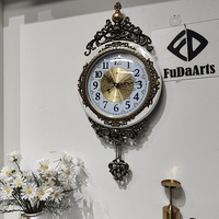 72X35CM Harga Pabrik Grosir Jam Dinding Modern Emas yang Dapat Disesuaikan Jam Logam Dekorasi Rumah Dropshipping DDP WEEE