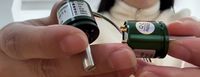 Mini capteur d'angle d'encodeur magnétique à effet hall ABZ/SSI/SPI/IIC/0-5V/0-10V/1-5V/0-3V3 sortie 5V/3V3/15-28 alimentation V P3022