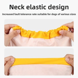 Impermeable Reflectante con Capucha para Perros de 2 Patas, Poncho para Mascotas, Chaqueta Impermeable y Cortavientos para Perros Grandes, Ropa para Perros para Exteriores - Product Image 4