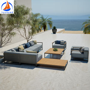 Prix d'usine de luxe Divano 2 Poltrone 1 Tavolino Da Esterno en rotin Foshan étanche meubles de jardin Royaume-Uni - Product Image 6