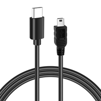 Câble USB C vers Mini USB, Câble Mini USB vers Type C, Câble de charge et de synchronisation de données USB C vers Mini 5 broches