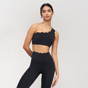 Fanco ropa deportiva mujer ren hình dạng áo ngực không có <span class=keywords><strong>Camel</strong></span> Toe Khỏa Thân xà cạp Womens thể dục thể thao quần áo hoạt động thể thao thiết lập cho phòng tập thể dục - Product Image 2