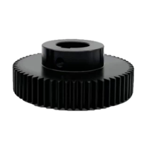 Engranaje recto de 19 dientes 1M19T, motor ennegrecido, engranaje de jefe de <span class=keywords><strong>metal</strong></span> con orificio pasante, hecho de acero - Product Image 3