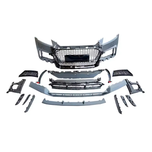Kit de carrosserie de pare-chocs avant pour <span class=keywords><strong>Audi</strong></span> TT <span class=keywords><strong>TTS</strong></span> 2015 <span class=keywords><strong>2016</strong></span> 2017 2018 2019, mise à niveau TTRS MK3 avec calandre - Product Image 2