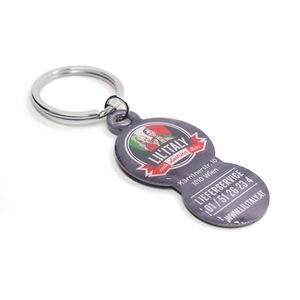 Llavero para desbloquear carrito de compras 1 AUD EURO USD Loonie Quarter, llavero removedor de carrito de compras - Product Image 6