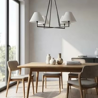 Lampe suspendue LED moderne industrielle nordique YH Cafe pour bar, restaurant, îlot de cuisine, salle à manger, lustre, luminaire suspendu
