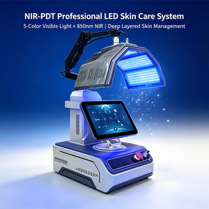 Appareil de beauté LED PDT à pénétration profonde pour l'élimination des rides et la cicatrisation de la peau avec thérapie par lumière biologique multicolore - Product Image 2