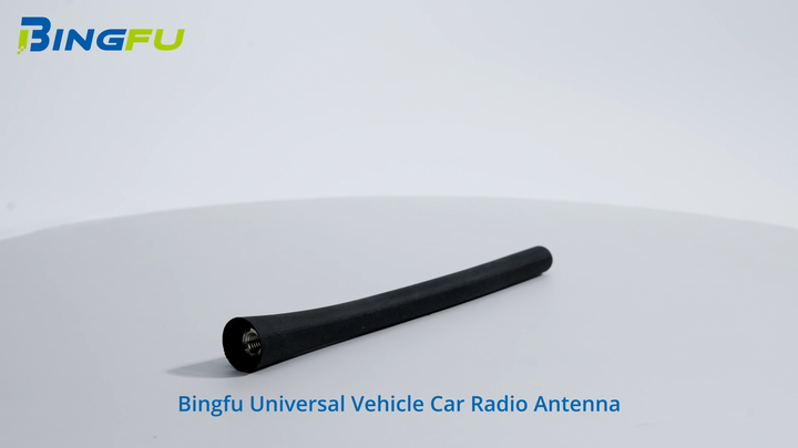 Antena Corta Ford F150 Antena Corta De 7 Pulgadas Para Ford F-150 (1980-2008) - Mástil Negro De Goma, Montaje En Aleta, AM/FM Mástil Antena Corto Ford Radio