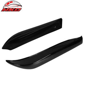 Pour Lexus IS250 IS350 2006-2013 Berline 2 pièces Bavettes de pare-chocs arrière Spat PP Noir brillant Kit carrosserie de haute qualité - Product Image 4