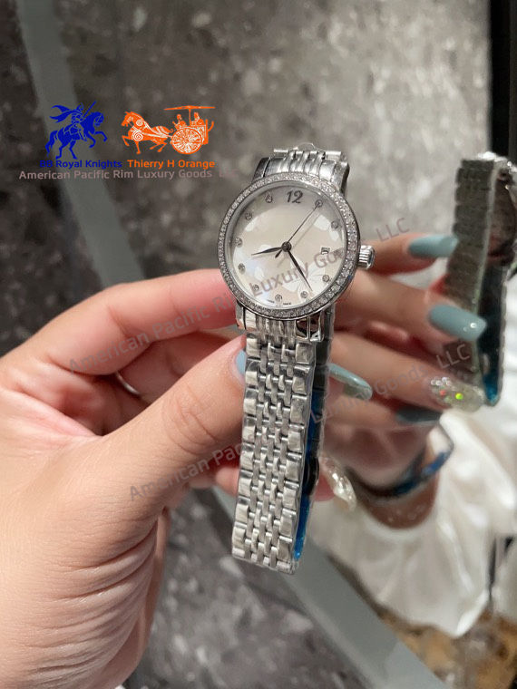 สีขาว (รูรับแสง, วงกลมเพชรเป็นตัวเลือก) สายรัดเสริม