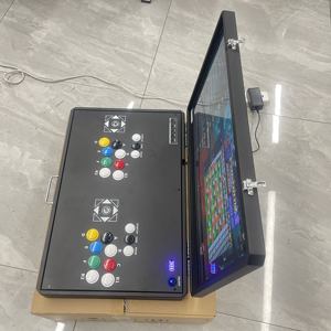 Consola <span class=keywords><strong>de</strong></span> Juegos Arcade Retro Inglesa con Monedas para <span class=keywords><strong>2</strong></span> Jugadores, Diseño Plegable y Portátil, Joystick Doble, 1 Año <span class=keywords><strong>de</strong></span> Garantía - Product Image 3