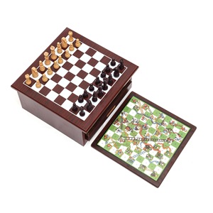 Thiết Kế Mới Đa Chức Năng Bằng Gỗ 15 Trong <span class=keywords><strong>1</strong></span> 10 Trong <span class=keywords><strong>1</strong></span> Trò Chơi Thiết Lập Cờ Tướng <span class=keywords><strong>Backgammon</strong></span> Ludo <span class=keywords><strong>Checker</strong></span> Rắn Thang Mancala Hội Đồng Quản Trị Trò Chơi - Product Image 6