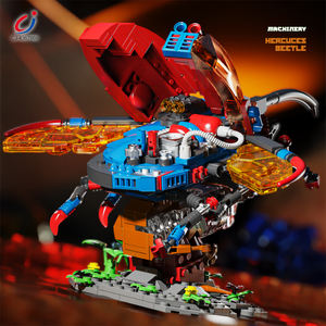 Set <span class=keywords><strong>de</strong></span> Bloques <span class=keywords><strong>de</strong></span> Construcción <span class=keywords><strong>de</strong></span> Insectos Chengji, Decoración Creativa, Simulación, Cognición, Educación, Juguetes <span class=keywords><strong>de</strong></span> Animales Mecánicos - Product Image 3