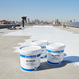 UV Paint High Elastic <b>Waterproofing</b> and Heat Insulation Roof Coating <b>Material</b> - Product Image 3