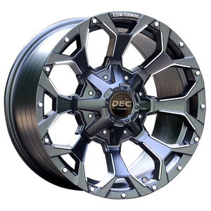 Jantes de voiture tout-terrain DEC RACING 16/17/<span class=keywords><strong>18</strong></span>/20 pouces 16x8/17x8.5/18x9/20x9 en alliage d'aluminium, design concave, nouveau JWL/VIA - Product Image 1