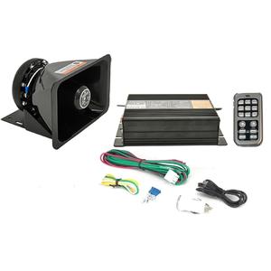 Télécommande sans fil 100W moto voiture Van <span class=keywords><strong>camion</strong></span> 130db haut-parleur sirène forte klaxon avec micro <span class=keywords><strong>pompier</strong></span> ambulance sirène haut-parleur - Product Image 3