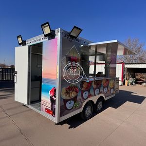 Camión de Comida Móvil Personalizado 2025, Forma Cuadrada, Tamaño Comercial Popular, Camión de Comida para Barbacoa - Product Image 5