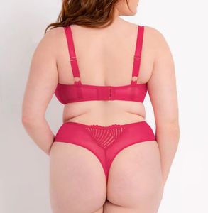 Set di Reggiseni in Pizzo Taglie Forti per <span class=keywords><strong>Donna</strong></span> con Logo Personalizzato, Nuovo Design, Non Imbottito, Stile Balconette, Lingerie in Rete - Product Image 3