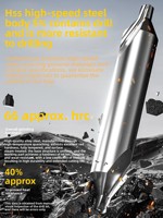 Foret de centrage en acier rapide au cobalt A0.5 A0.7 A1 A1.2 A2 A2.5 A3 A4 A5 A6 pour centre d'usinage CNC