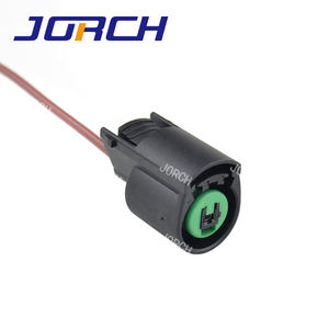 1way <span class=keywords><strong>090</strong></span> NMWP השני סדרת נקבה מחבר עם ירוק קליפ עמיד למים אוטומטי לרתום תיל מחבר PB625-01027 DJ7013A-2.2-21 - Product Image 3