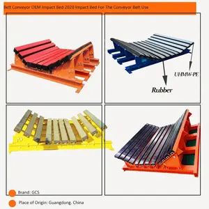 बेल्ट कन्वेयर/पीयू के लिए कन्वेयर इम्पैक्ट बेड बफर बेड, भारी के लिए रबर सामग्री इम्पैक्ट बार के साथ संयुक्त - Product Image 6