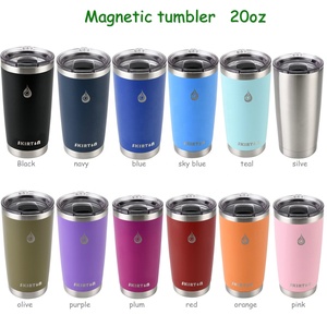 SilverJet Insulated Travel Mug 20oz Stainless Steel Tumbler With Slide Lid Keep Hot Cold For Office Car Home Gift - Product Image 3