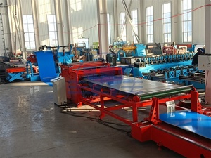 Wadley Heavy Duty Steel Strip Uncoiler Plate <b>Leveling</b> Machine Automatic Cut to Length Line 0.3-0.8mm Thickness 1250mm Width - Product Image 4
