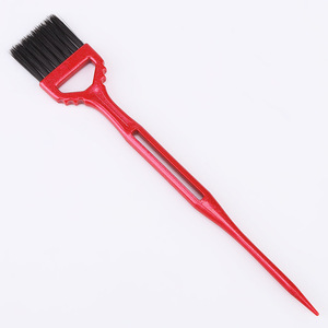 Cepillo para teñir el cabello, de nailon negro y rojo, de una sola cara, para uso en salón, para todo tipo de cabello - Product Image 3