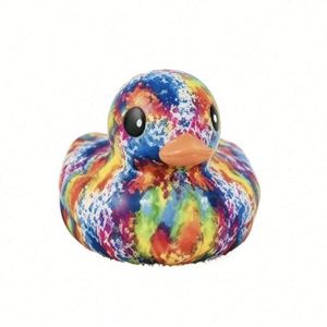 Cross-border Colorful Yellow Duck Creative Children's Water <b>Bath</b> Toys Cute Pinch Mini Bathroom Wholesale Plastic 0-24 Months - Product Image 4