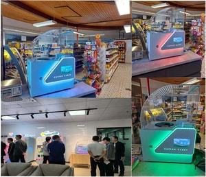 Nueva Máquina automática inteligente de algodón de azúcar, área escénica, centro comercial, inversión y emprendimiento - Product Image 3