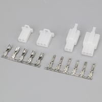Conectores de 2.8mm para Bicicletas Eléctricas y Motocicletas: Enchufes y Tomas de 1/2/3/4 Pines (Macho a Hembra)