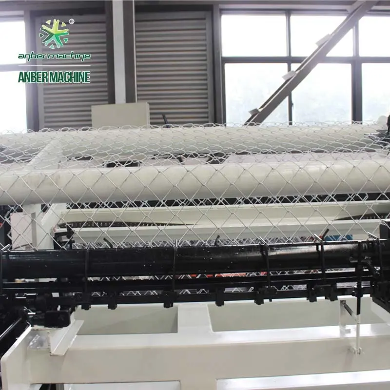Machine à chaîne automatique pour fabrication de clôture, appareil de tissage de clôture, à maillons à chaîne de 3m, n1420p108