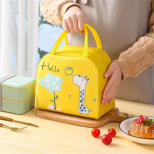 Sac de boîte à lunch thermique Animal de dessin animé pour femmes enfants enfants Portable pique-nique école Bento nourriture refroidisseur stockage fourre-tout sacs - Product Image 4