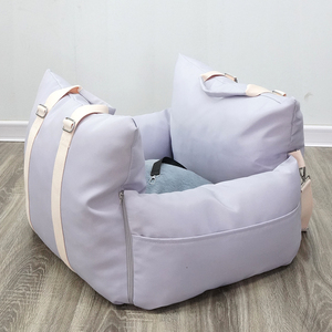 Đa Chức Năng Không Thấm Nước Bìa Pet Booster Du Lịch Túi Pet Mang Túi Con Chó Xe Chỗ Ngồi Với An Toàn Vành Đai Và Con Chó Dây Xích - Product Image 1