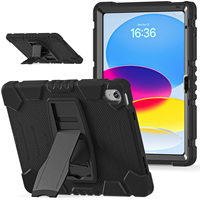Étui pour tablette avec béquille rotative à 360 degrés pour iPad 10e génération Gen 10,9 pouces 10 2022