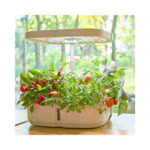 Système de culture hydroponique intelligent <span class=keywords><strong>à</strong></span> 12 capsules, kit de jardinage intérieur pour herbes et légumes avec lumière de croissance LED, écran LCD et arrosage automatique - Product Image 6