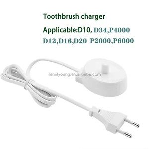 Replacement for 3757 Series D12 D20 Electric <strong>Toothbrush</strong> Stand <strong>Charger</strong> EU Plug Inductive Charging Base <strong>Adapter</strong> - Product Image 6