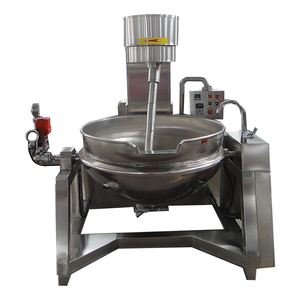 Agitador automático olla <span class=keywords><strong>de</strong></span> vapor 200L chaqueta tetera para mermelada <span class=keywords><strong>de</strong></span> frutas - Product Image 1