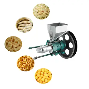 Mini Cornflakes kleine Maschine Hersteller kleine Mais Extruder Kurkure und Cheetos Hersteller Kartoffel chips Maschine verwendet Extruder zum Verkauf
