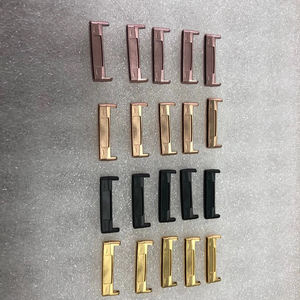 Adaptador de Correa para Reloj Inteligente <span class=keywords><strong>Fitbit</strong></span> Versa 4/3/Sense 2, Conectores de Acero Inoxidable, Pasadores de Resorte para Correa de Reloj - Product Image 4