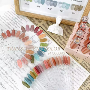Neissry Oil Art Nail Gel Paint Easter Pastel Macaron Color Collection Builder Extension Tips Airbrush Press on Wholesale - Product Image 3