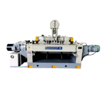 Machine multifonctionnelle de décapage de placage de bois CNC haute précision avec PLC et moteur intégré pour la production de contreplaqué