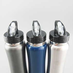 Meilleure vente thermos classique à paroi unique en acier inoxydable <span class=keywords><strong>de</strong></span> 700ml, bouteille d'eau avec couvercle avec poignée flacons logo personnalisé - Product Image 2