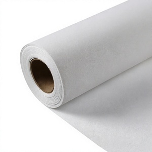 White 100 % Polyester Stretched <b>Canvas</b> <b>Roll</b> Digital UV Printing Fabric for Inkjet Art Painting RTS Products - Product Image 3